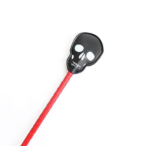 Red and Black Skull Crop by Hell's Couture