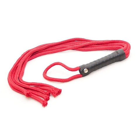 Sounds Naughty Shoelace Flogger by Hell's Couture