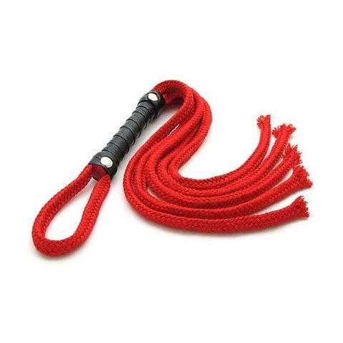 Sounds Naughty Shoelace Flogger by Hell's Couture