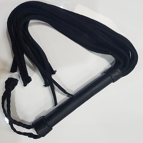 Sounds Naughty Shoelace Flogger by Hell's Couture