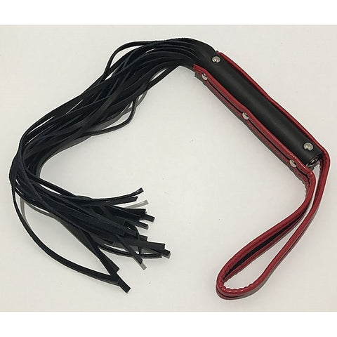 Leather BDSM Whip by Hell's Couture