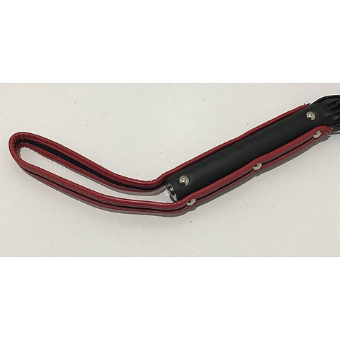 Leather BDSM Whip by Hell's Couture