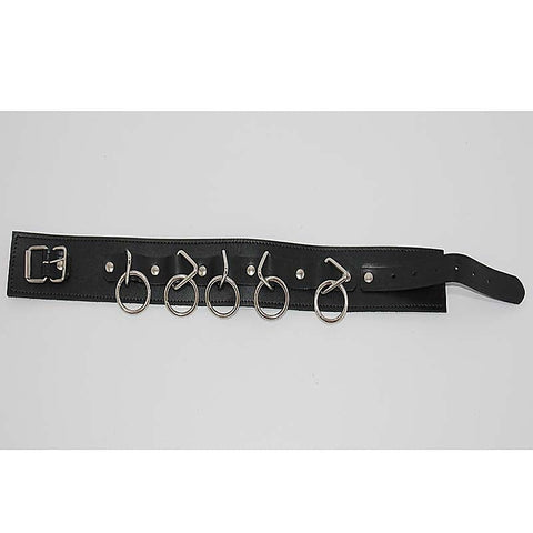 BDSM Leather Collar by Hell's Couture