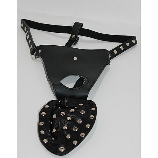 Studded Leather Jock Strap by Hell's Couture