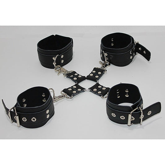 Hog Tie Ankle and Wrist Restraints by Hell's Couture