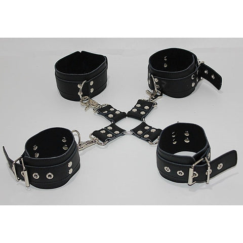Hog Tie Ankle and Wrist Restraints by Hell's Couture