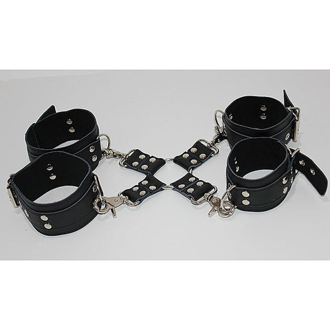 Hog Tie Ankle and Wrist Restraints by Hell's Couture