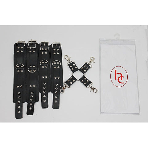 Hog Tie Ankle and Wrist Restraints by Hell's Couture