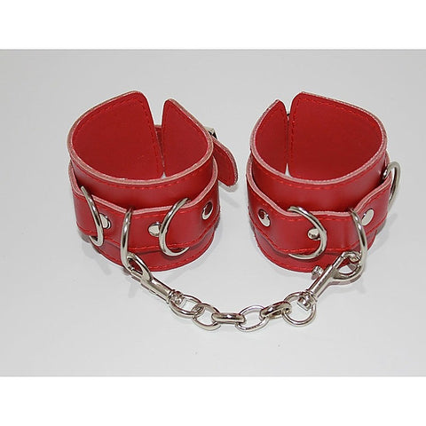 Sins4You Leather Wrist Cuffs by Hell's Couture