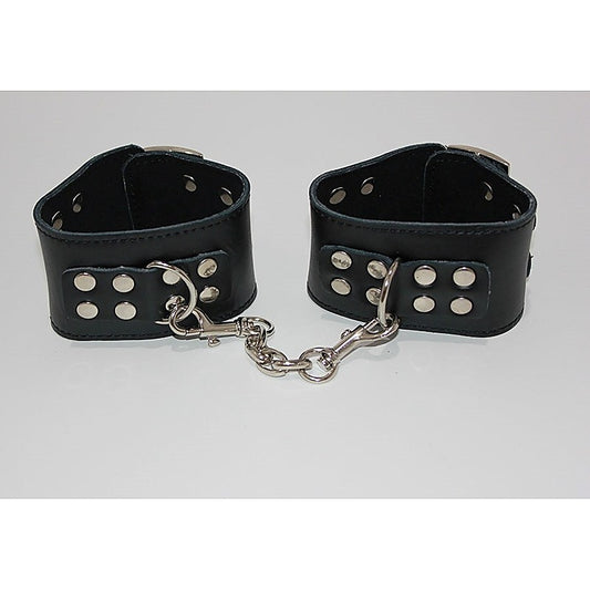 Bondage Black Wrist Restraints by Hell's Couture