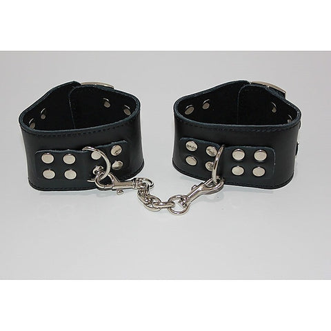 Bondage Black Wrist Restraints by Hell's Couture