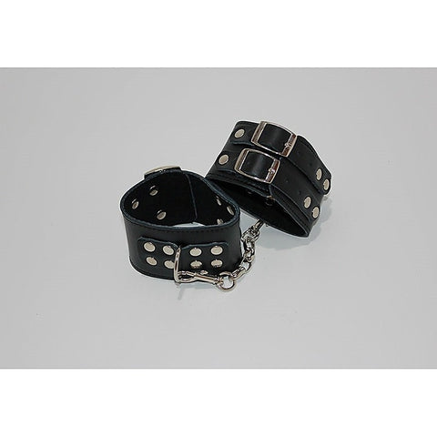 Bondage Black Wrist Restraints by Hell's Couture