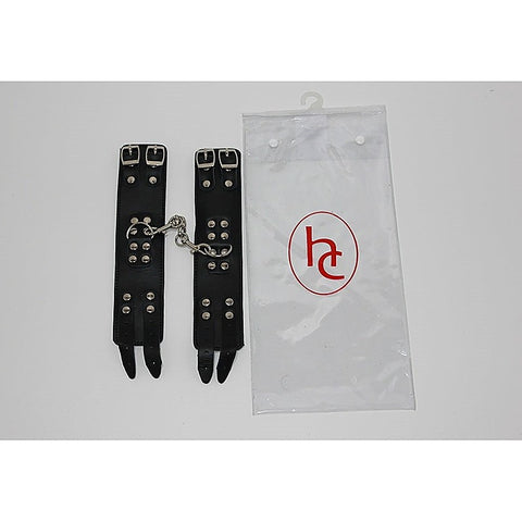 Bondage Black Wrist Restraints by Hell's Couture