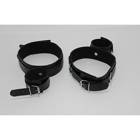 ViolentDelights Thigh and Wrist Restraints by Hell's Couture