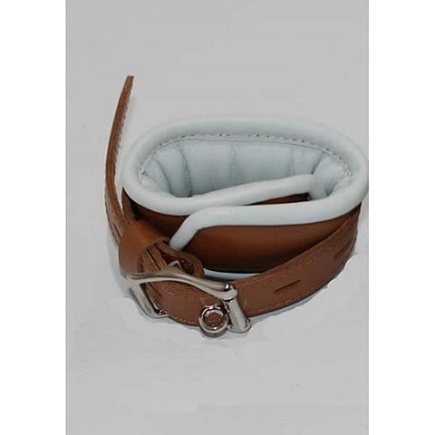 Luxurious Leather Wrist Restraints by Hell's Couture
