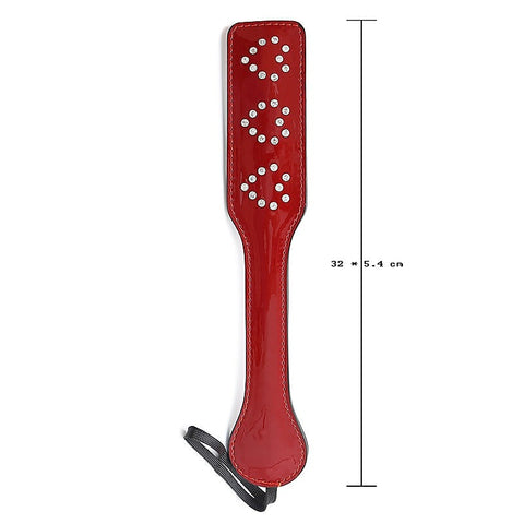 French Dungeon Diamond Heart Spanking Paddle