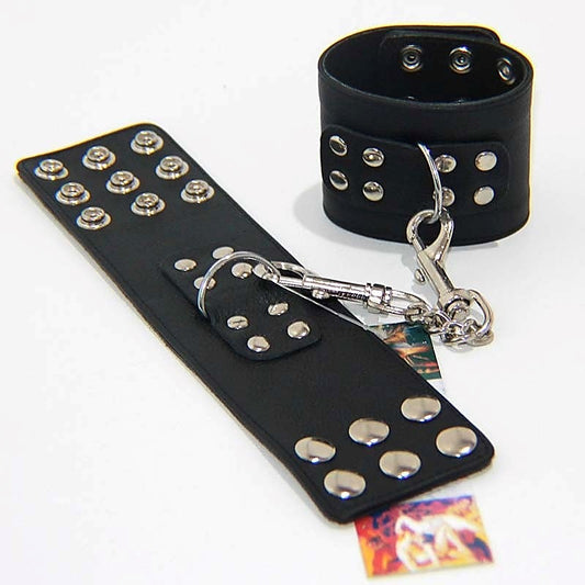 Adjustable Bondage Cuffs by Hell's Couture