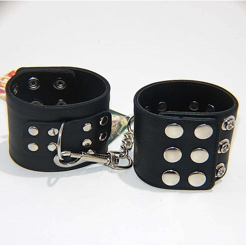 Adjustable Bondage Cuffs by Hell's Couture