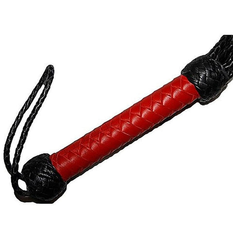 Heatwood Flogger Leather Nine Tail by Hell's Couture