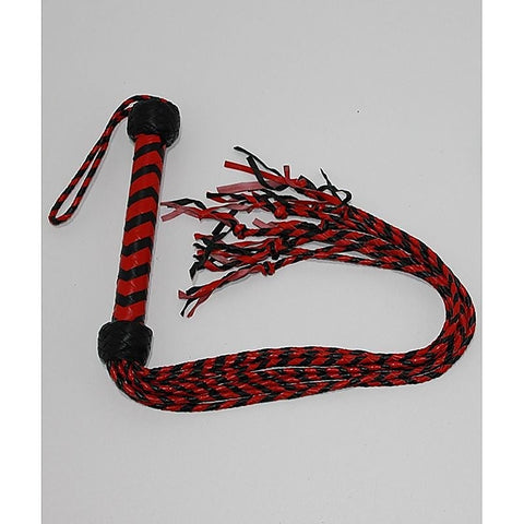 Kinky Leather Flogger With Nine Tails by Hell's Couture