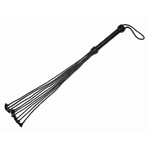 Kitten Leather Flogger with Nine Tail by Hell's Couture
