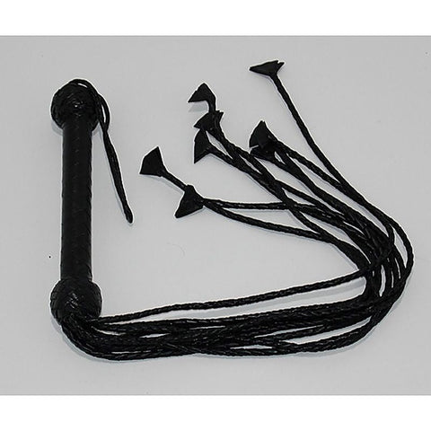 Kitten Leather Flogger with Nine Tail by Hell's Couture