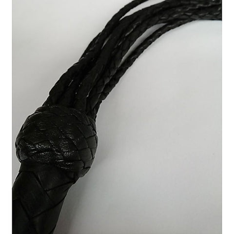 Kitten Leather Flogger with Nine Tail by Hell's Couture