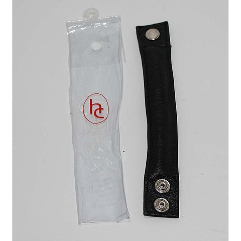 Single Weighted Leather Cock Ring by Hell's Couture