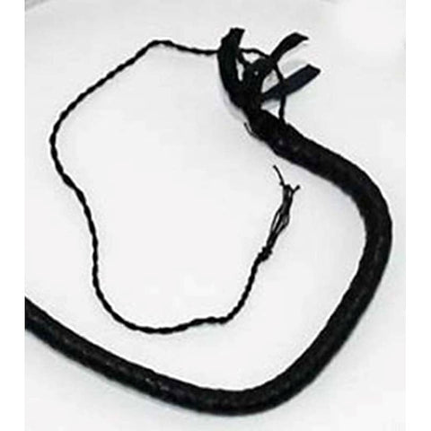 Stockmans Leather Whip 140cm by Hell's Couture