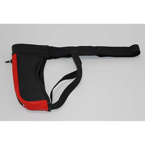 JAX Leather Jocks Black & Red
