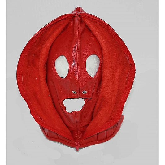 Bondage Hood With Zipper Face by Hell's Couture