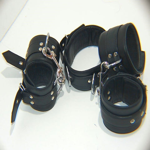 The Specialist Leather Bondage Set by Hell's Couture