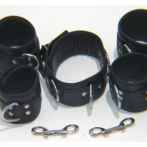 The Specialist Leather Bondage Set by Hell's Couture