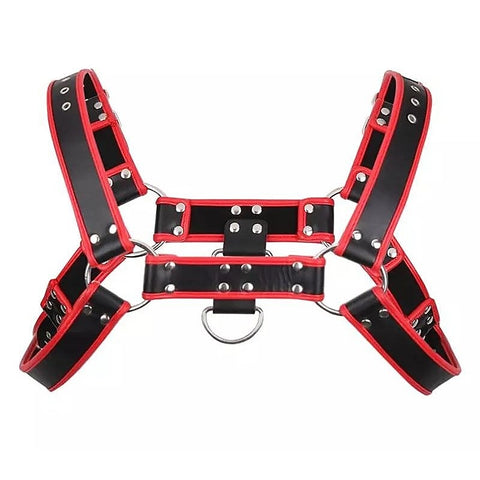 Luxurious Leather BDSM Harness by Hell's Couture