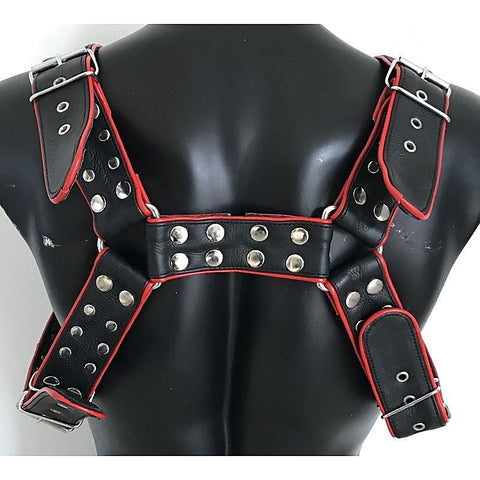 Luxurious Leather BDSM Harness by Hell's Couture