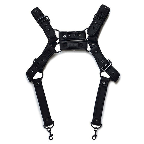 D.M Neoprene Chest Harness with Suspenders by BDStyle