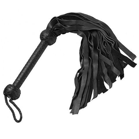 Madames Suede Flogger With Wrist Loop by Hell's Couture