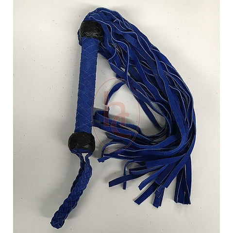 Madames Suede Flogger With Wrist Loop by Hell's Couture
