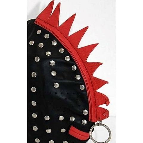 Luxurious Leather Bondage Turtle-Shell Inspired Hood