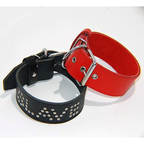 Slave Leather BDSM Collar by Hell's Couture