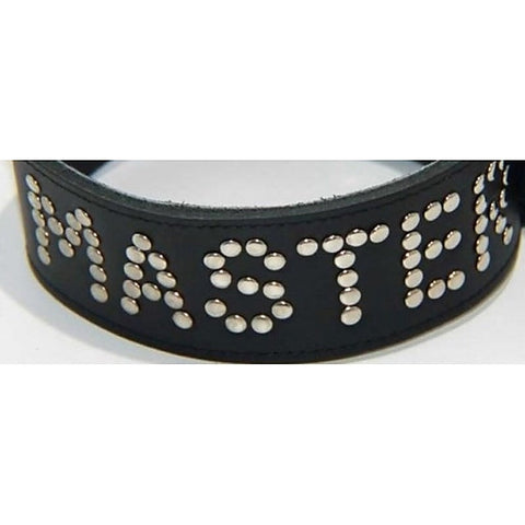 Leather BDSM Collar by Hell's Couture