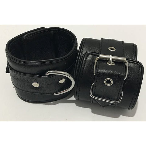 Bullish Leather BDSM Cuffs by Hell's Couture