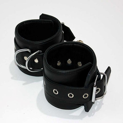 Leather Restraints by Hell's Couture