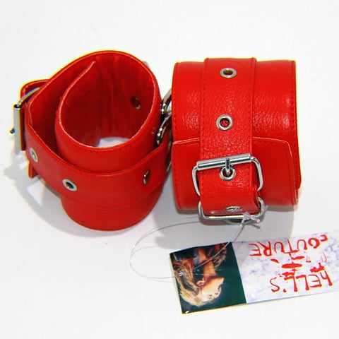 Leather Restraints by Hell's Couture