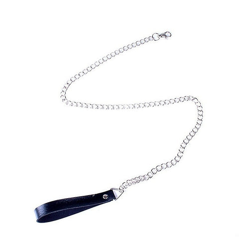 Slave Bondage Collar with Lead by Hell's Couture