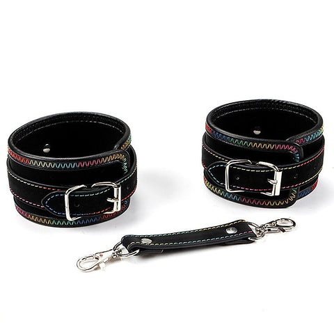 Color Thread Wrist and Ankle Cuffs by BDStyle