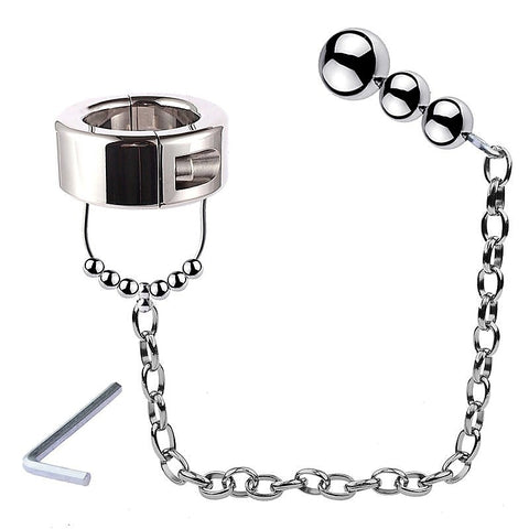 Scrotum Testicle Restraint Chain by BDStyle