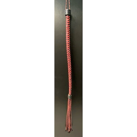 Devious Cat o 9 Tails Braided Flogger by Hell's Couture