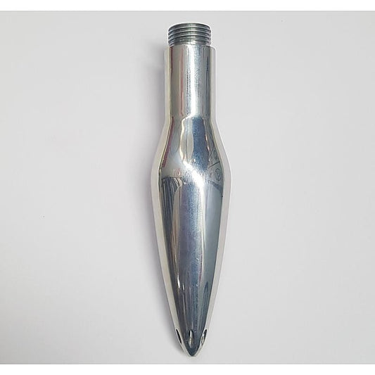 Steel Anal Douche Nozzle Attachment by Hell's Couture