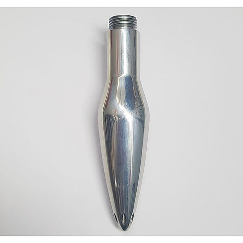 Steel Anal Douche Nozzle Attachment by Hell's Couture